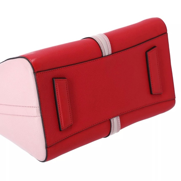GIVENCHY Antigona Small Satchel Sugar Goatskin Tri-Color Red Pink Black - Picture 4 of 12